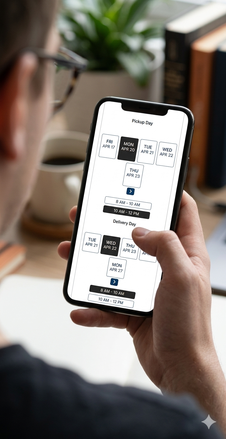 Customer Scheduling With Laundry Lands