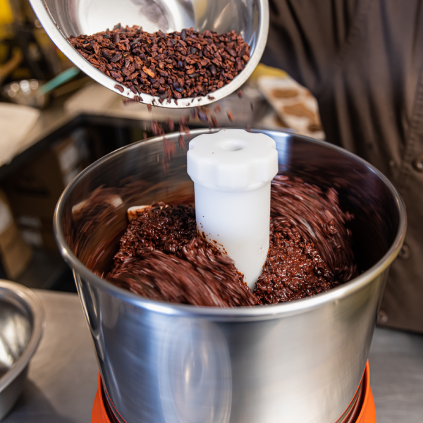 chocolate making at bakery